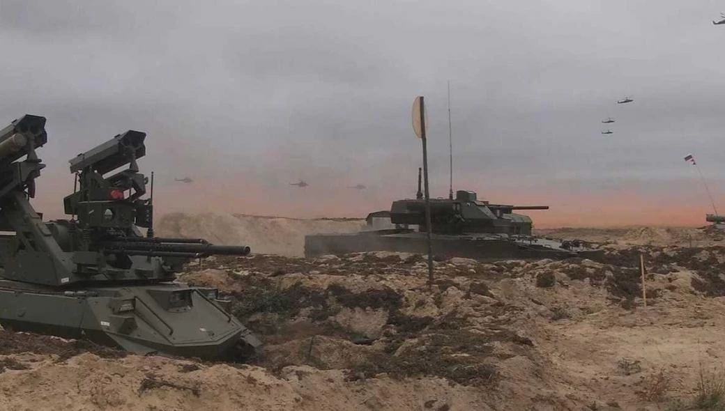 Zapad 2021: Οι Ρώσοι δοκίμασαν τα μη επανδρωμένα Uran-9 και Nerekhta